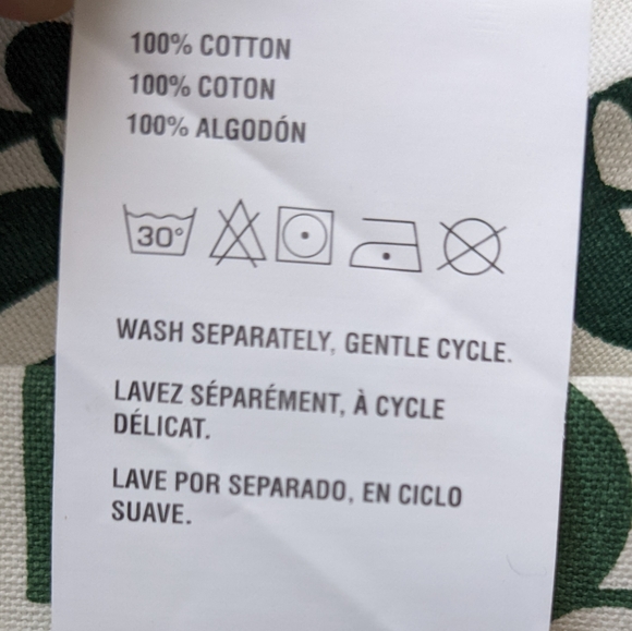 Crate&Barrel Dining Crate Barrel Winter Holiday Jumble Joy Cotton